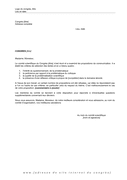 Aperçu du fichier Modelé de lettre de refus pour une proposition de communication page 1