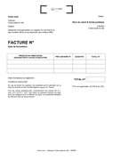 Aperçu du fichier Modèle de facture auto-entrepreneur (France) page 1