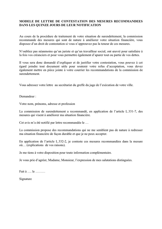 Lettres commissions surendettement  DOC, PDF  page 4 sur 4