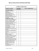 Aperçu du fichier Grille d'évaluation entretien sanitaire page 1