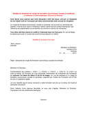 Modèle de lettre syndicale gratuit