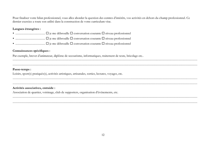 Model De Bilan Projet Professionnel Doc Pdf Page Sur 24544 Hot Sex