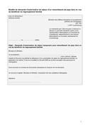 Aperçu du fichier Modèle de demande d’autorisation de séjour page 1
