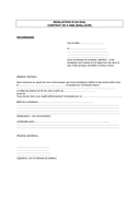 Aperçu du fichier Resiliation d’un bail contrat de 9 ans (Belgique) page 1