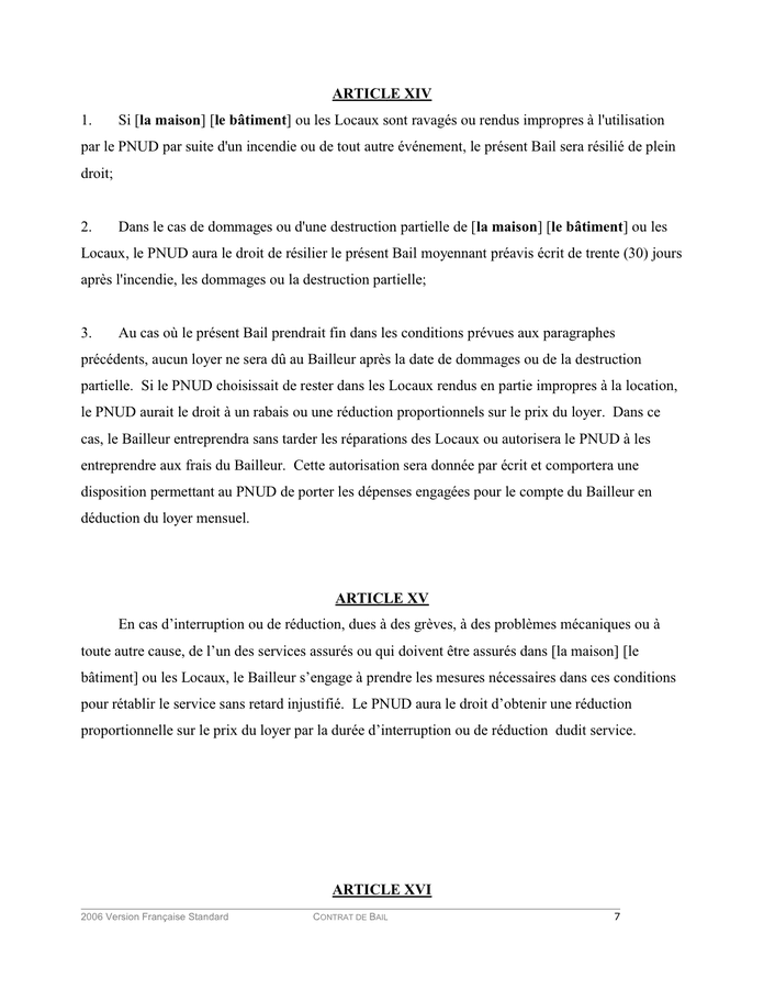 Modèle Bail Commercial 3 6 9 Gratuit Pdf