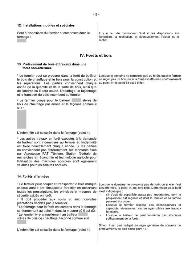 Model De Contrat De Bail A Ferme Pour Entreprise Agricole Doc Pdf