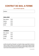 Modèle bail commercial 3 6 9 gratuit pdf