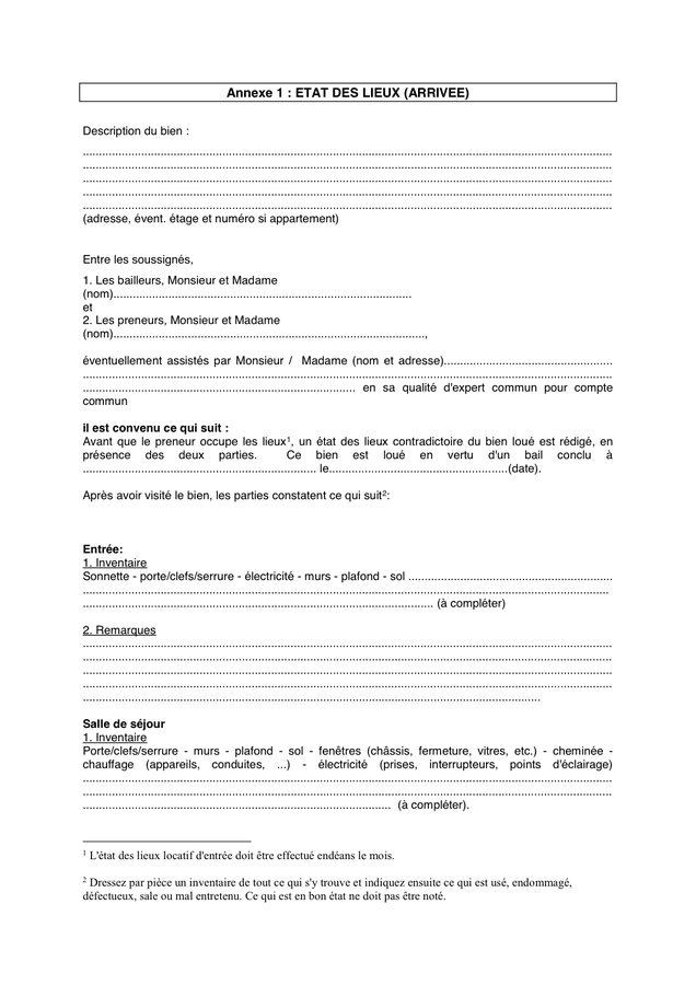 Bail De Residence Principale - DOC, PDF - Page 8 Sur 16