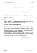 Exemple de lettre d avertissement téléchargement gratuit documents PDF Word et Excel