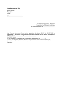 Aperçu du fichier Modèle courrier IEN page 1
