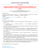 Model De Contrat De Travail Cdi T L Chargement Gratuit Documents Pdf