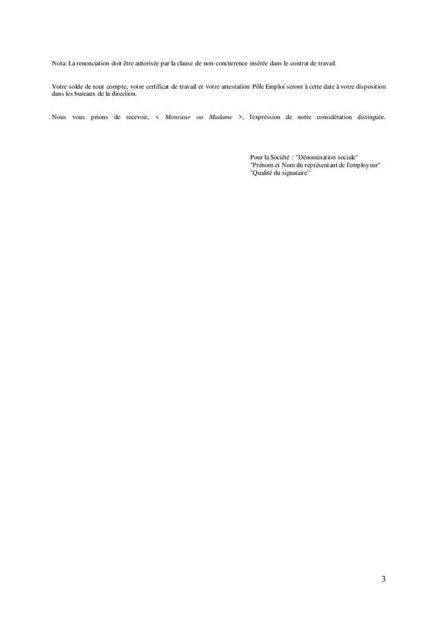 Lettre de rupture d une période d essai DOC PDF page 3 sur 3