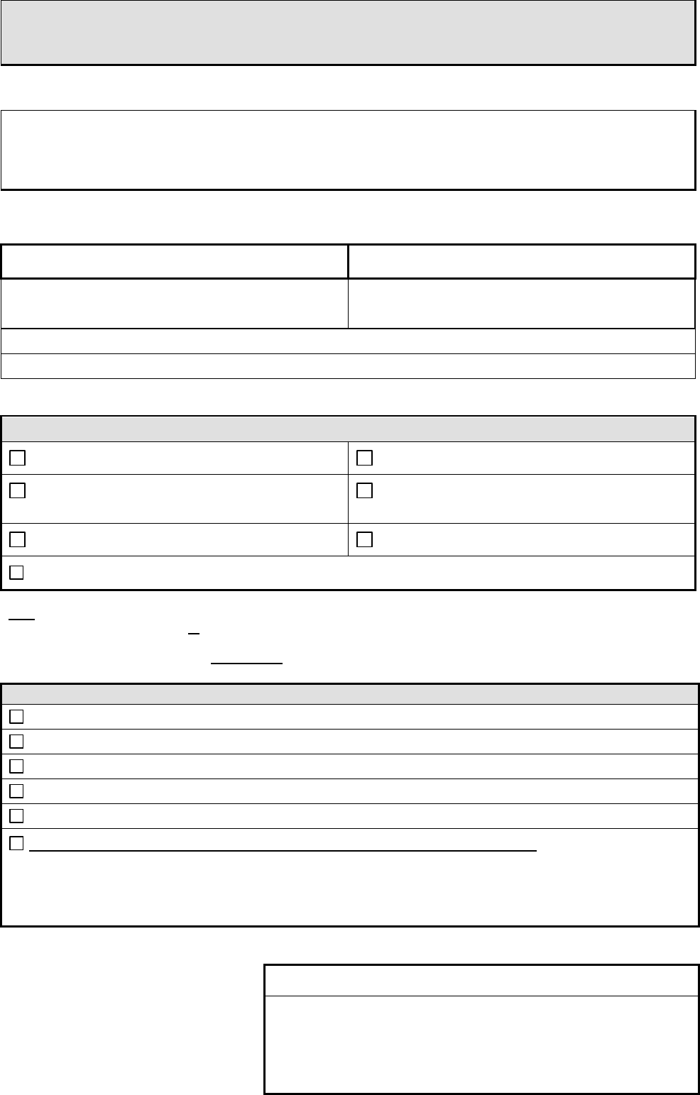 Formule d'annonce de depart du responsable d'entreprise (Suisse)