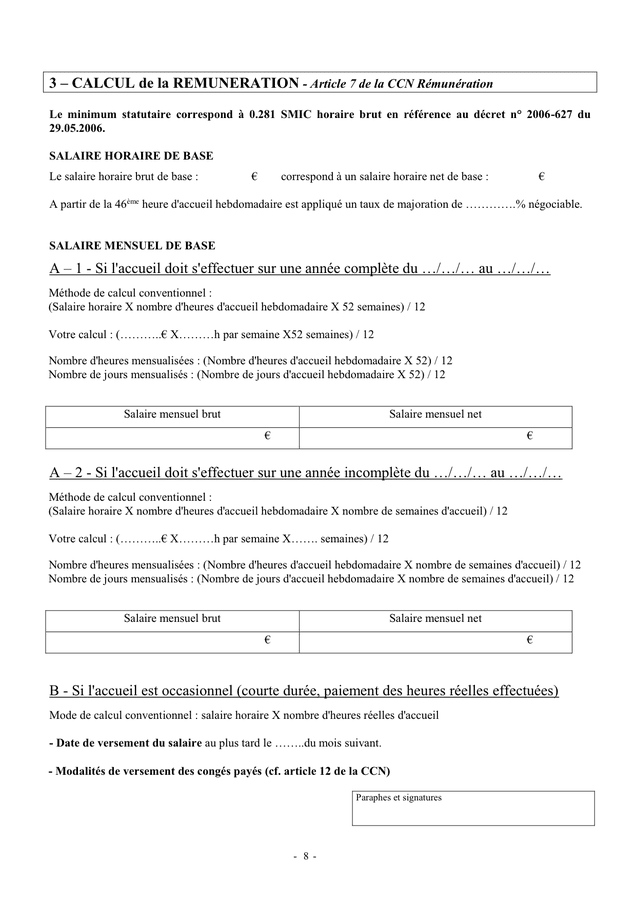 Modèle de lettre assistante maternelle agréé - DOC, PDF - page 8 sur 21