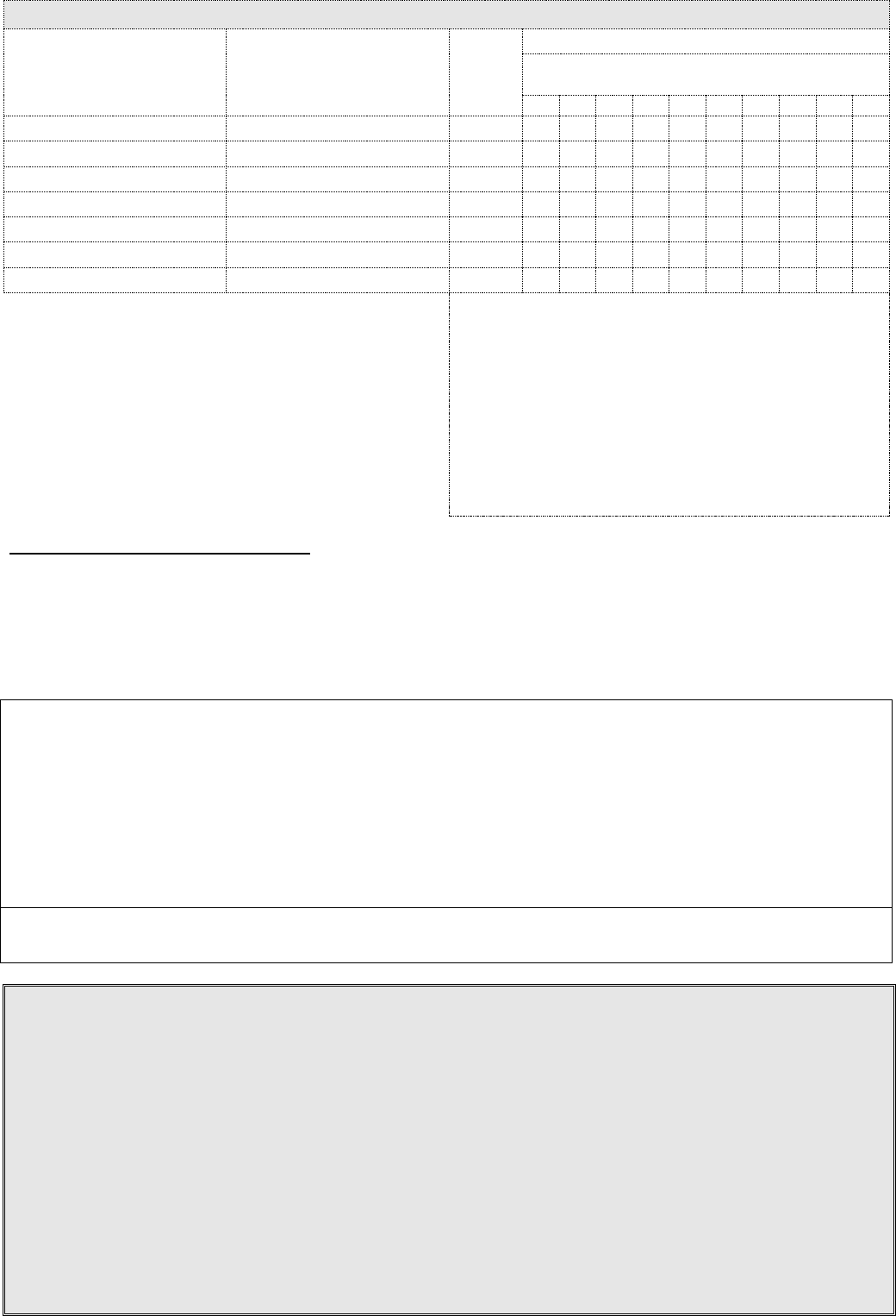 Formulaire de demande de bourses scolaires  DOC, PDF  page 3 sur 4