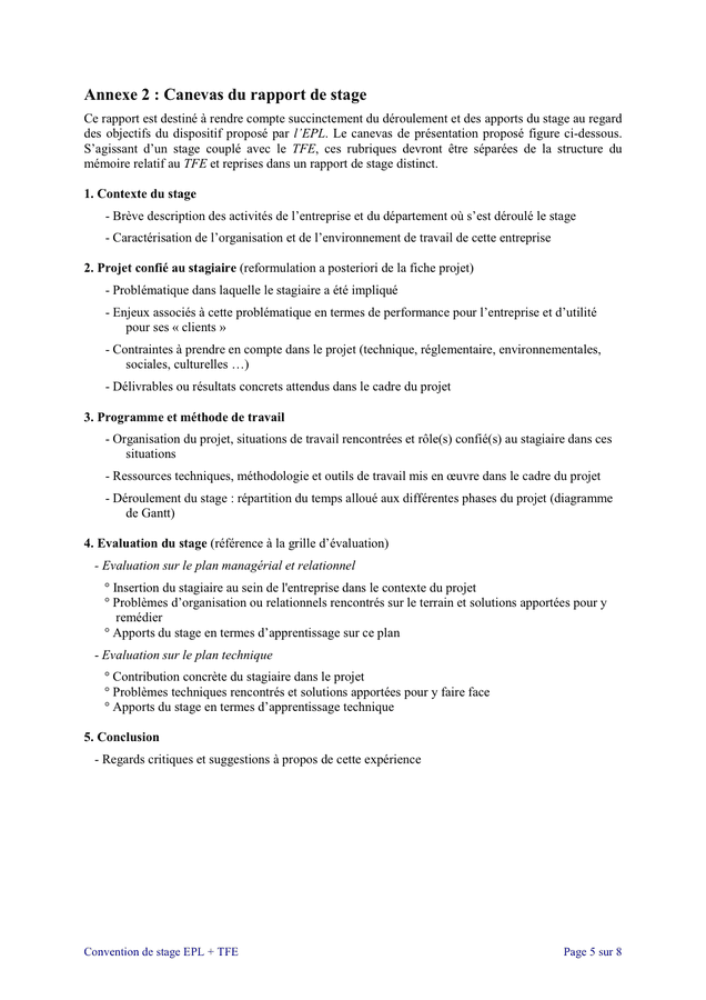 Modelé de convention de stage lié à un travail de fin d’etude - DOC ...