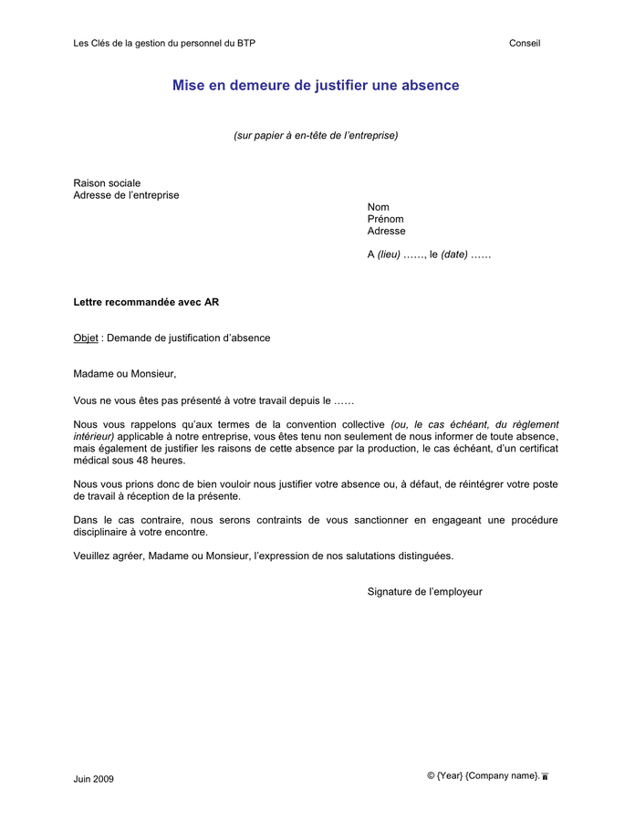Mod le De Mise En Demeure T l chargement Gratuit Documents PDF Word Mod le De Mise En Demeure T l chargement Gratuit Documents PDF Word