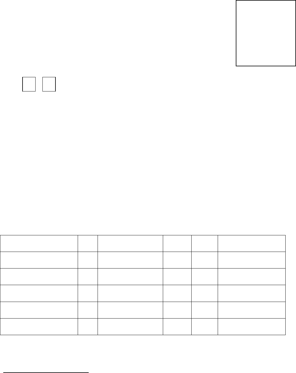 Formulaire de demande d’admission - DOC, PDF - page 1 sur 3