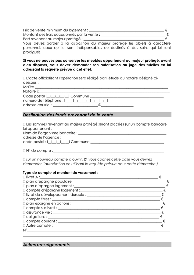 Exemple de requete au juge des tutelles (France)  DOC, PDF  page 3 sur 4