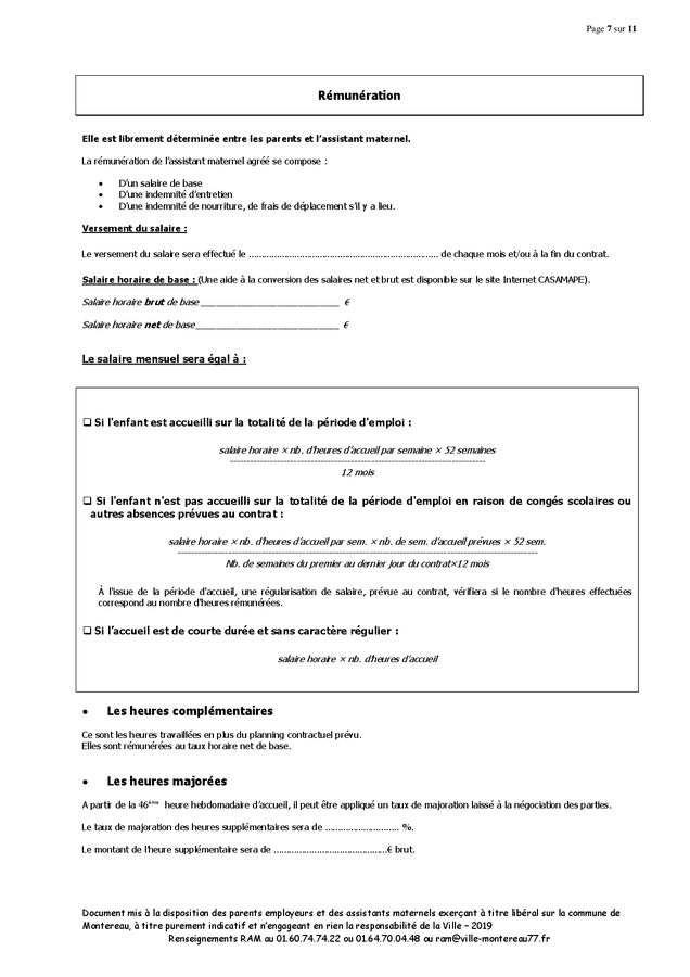 Modèle de contrat de travail de droit privé à durée déterminée CDD DOC, PDF page 7 sur 17 Modèle de contrat de travail de droit privé à durée déterminée CDD DOC, PDF page 7 sur 17