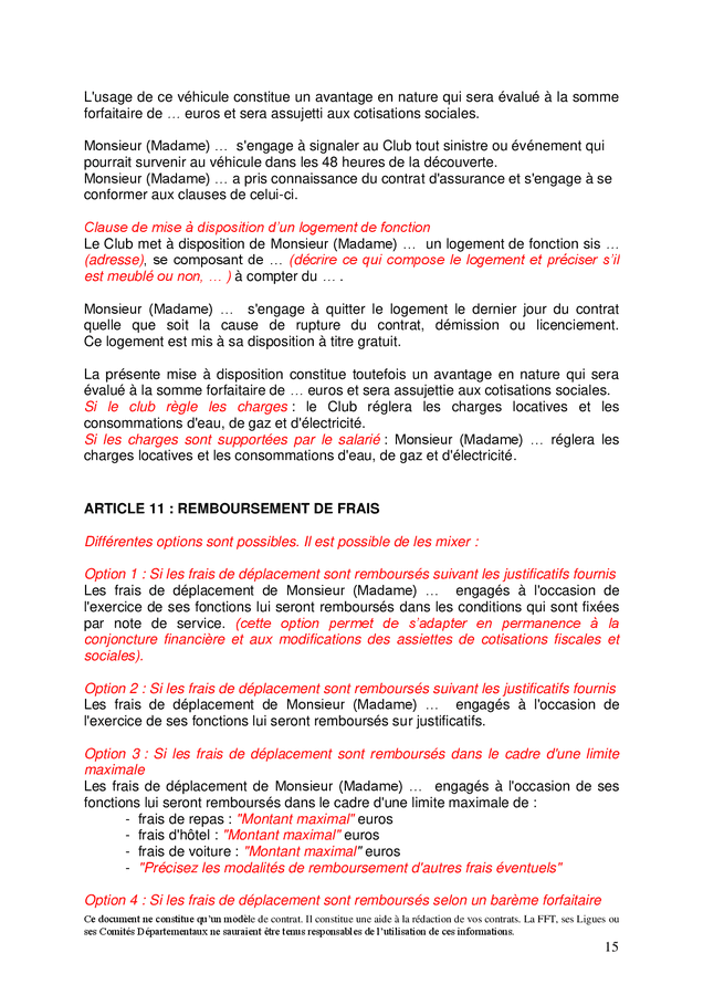 Engr Rouf Cdd Modele de CDD pour remplacement d'un salarie absent - DOC, PDF - page ...