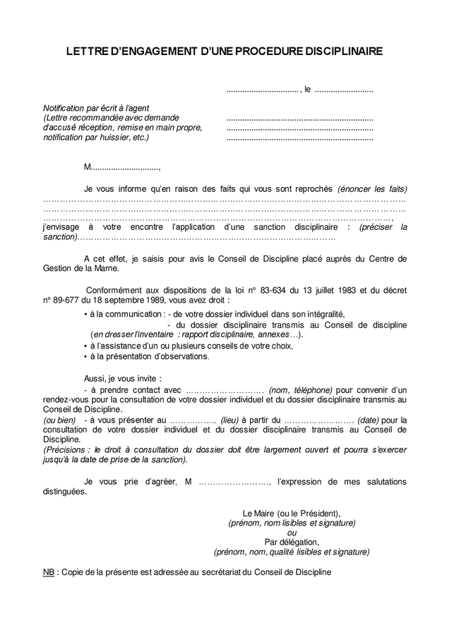 lettre-d-engagement-d-une-procedure-disciplinaire-doc-pdf-page-1-sur-1