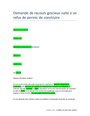 Recours gracieux suite à un refus de permis de construire DOC PDF page sur