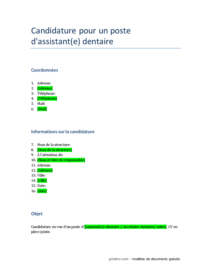 Lettre De Motivation Assistant Dentaire Lettre De Bienvenue My Xxx