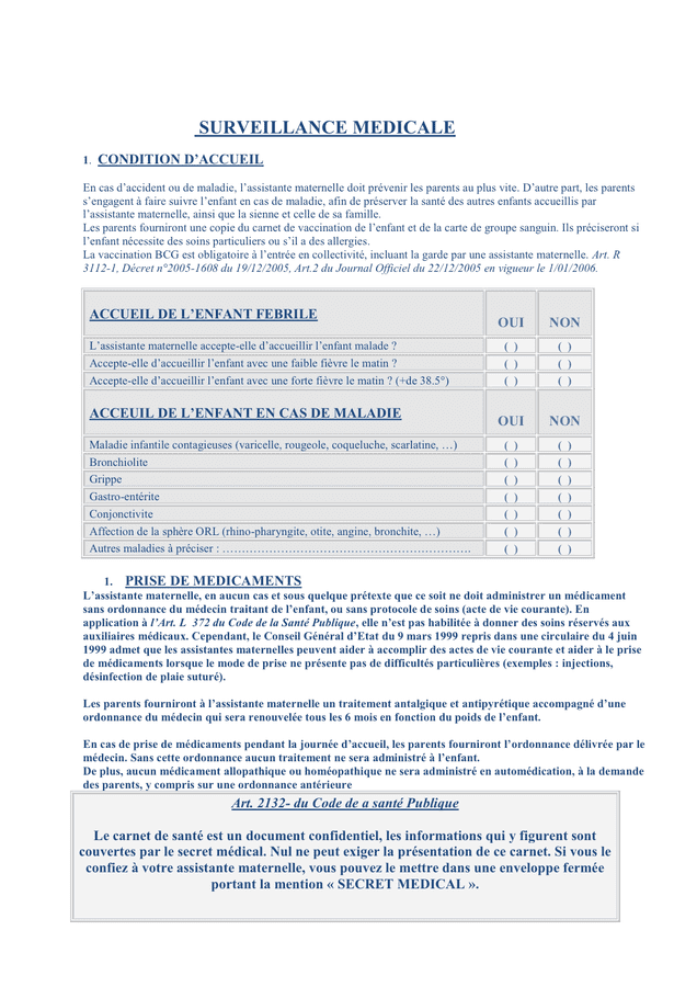 Modelé de contrat de travail assistante maternelle DOC, PDF page 41 sur 46